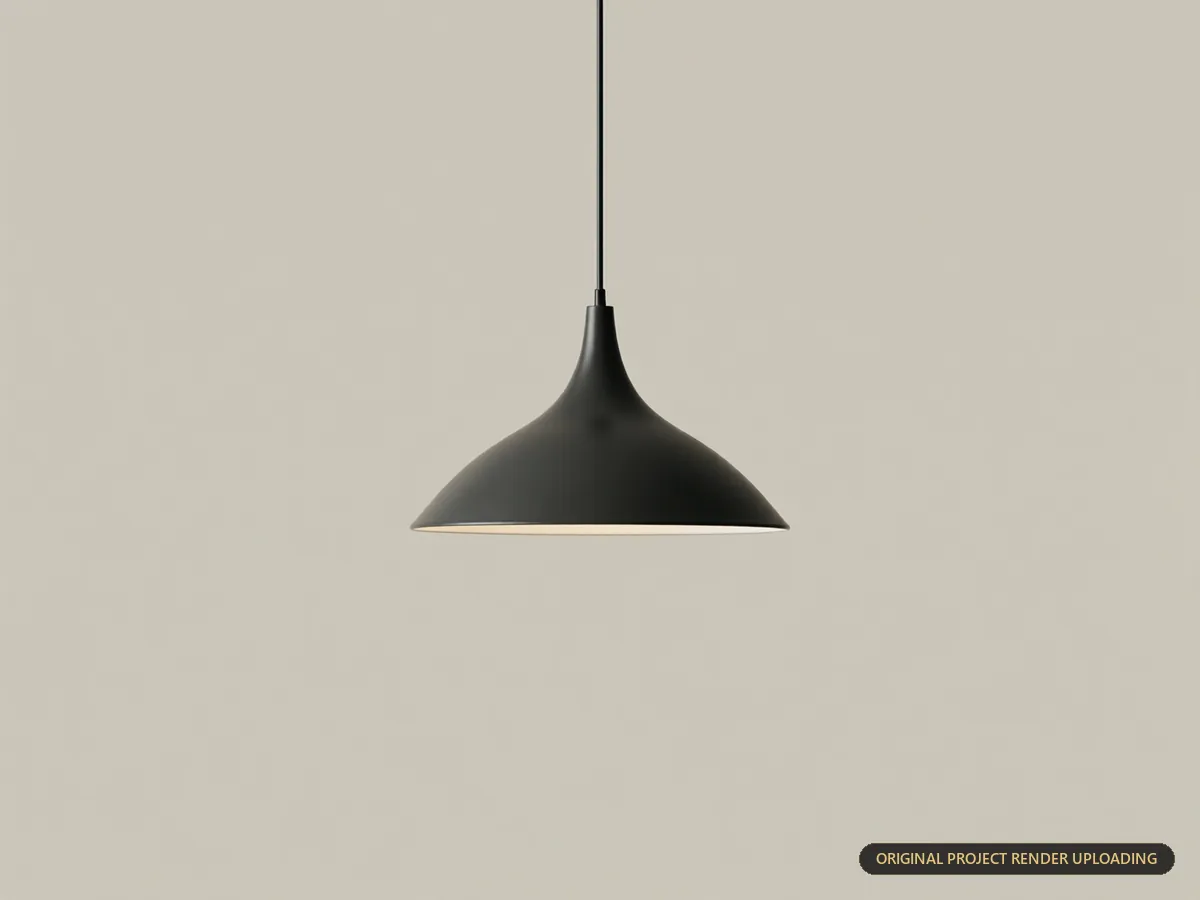 The Yoko-Glono pendant rendered in isolation — product CGI