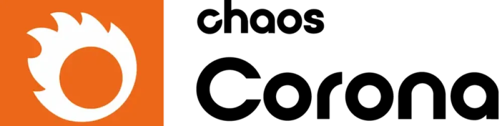 Chaos Corona logo — photorealistic interior rendering engine for interiors