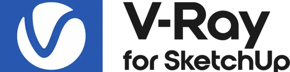 Chaos V-Ray logo — photorealistic interior renderings for design presentations